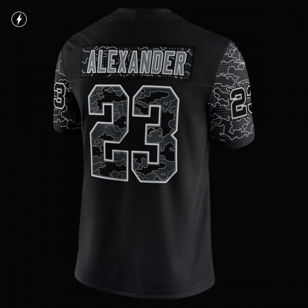 Jaire Alexander Green Bay Packers Nike RFLCTV Limited Jersey - Black-Profan Arena